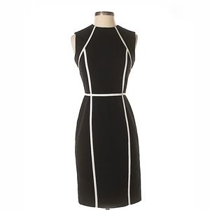 Calvin Klein | B&W Midi Dress